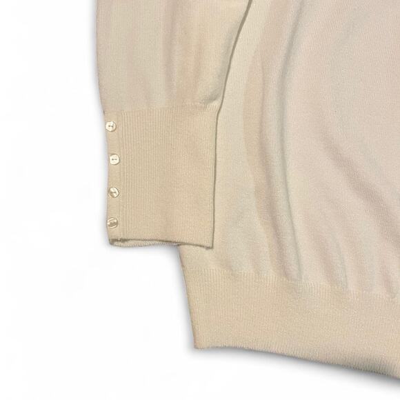 M collection ivory long sleeve - Picture 2 of 5